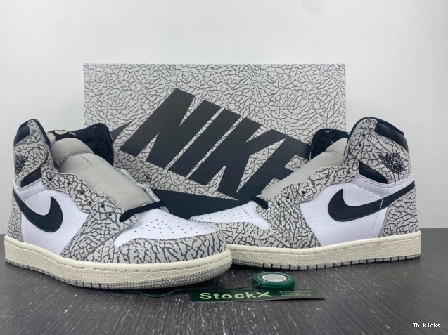 Rep TBK OG Cement White Jordan 1 DZ5485-052 High Air 0704